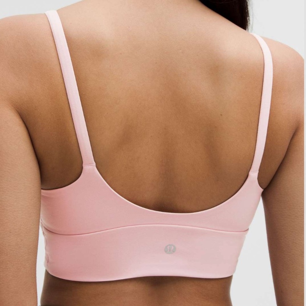Lululemon Focuser Scoop-Neck Bra *Light Support, C/D Cup Pink Haze size xs